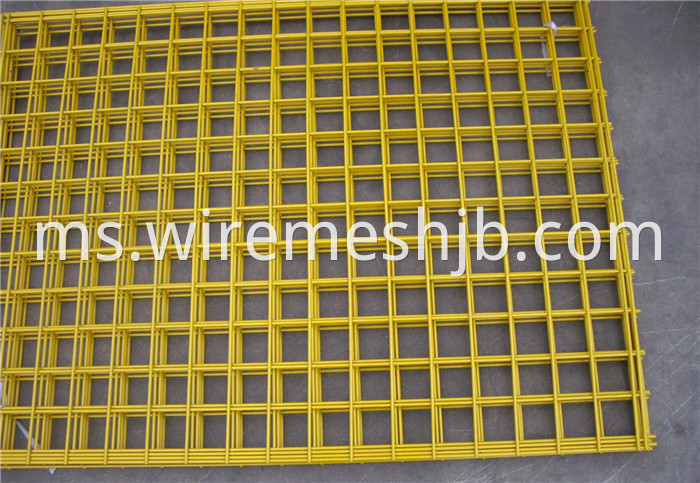 PVC Coated Welded Wire Mesh Panel